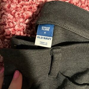 Old Navy Gray Stevie Flare Pants